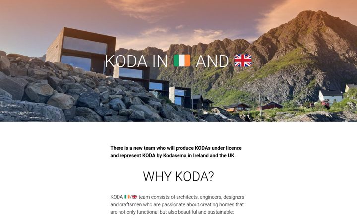 Screenshot of kodaireland.com