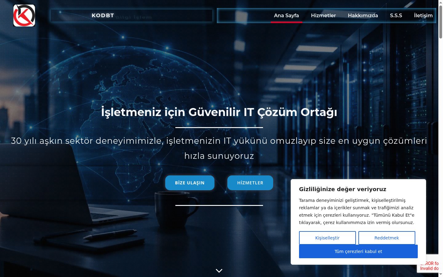 Zrzut ekranu banera zgody wyświetlanego przed jakąkolwiek interakcją
