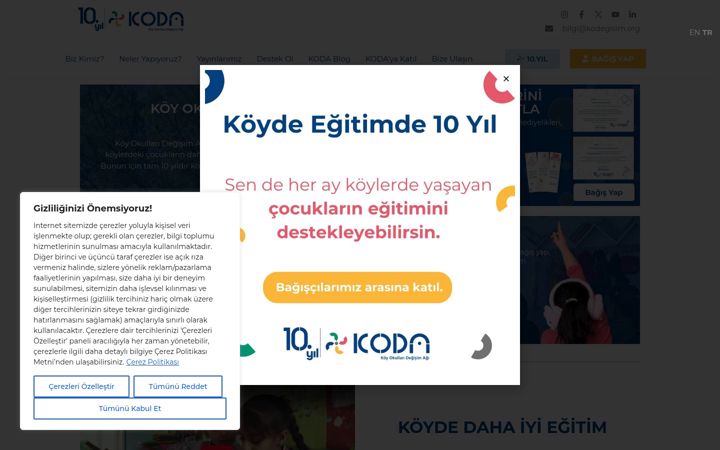 Screenshot of kodegisim.org