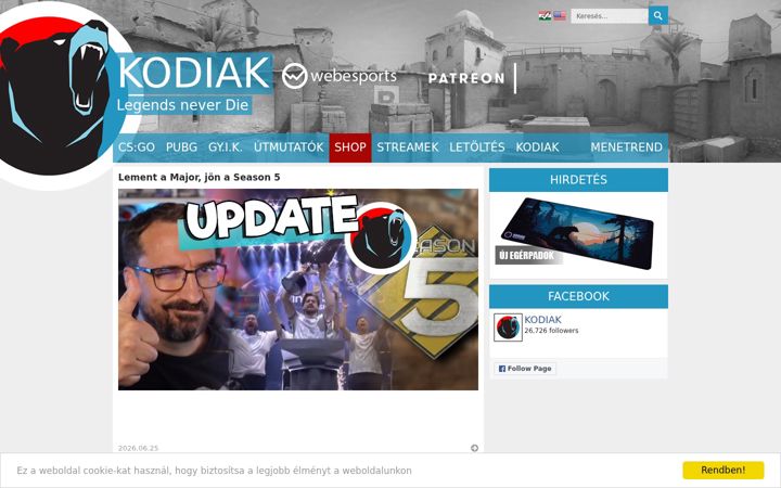 Screenshot of kodiakcsgo.com