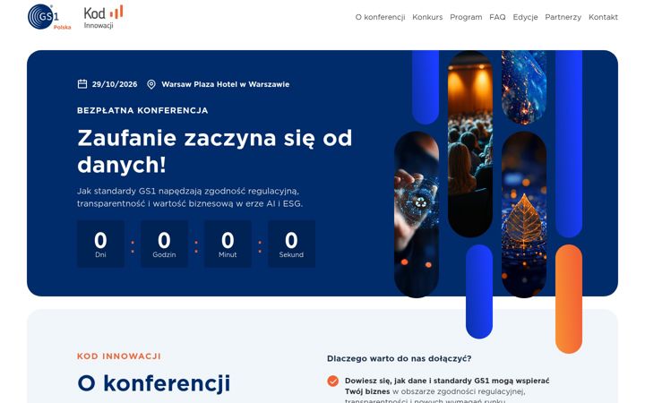 Screenshot of kodinnowacji.pl
