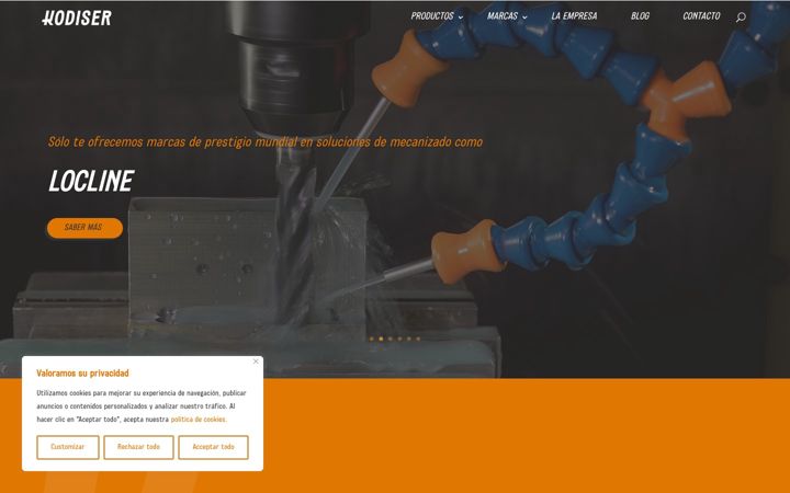 Screenshot of kodiser.com