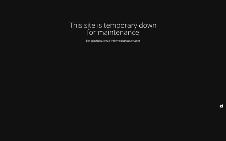 Screenshot of kodistribution.com