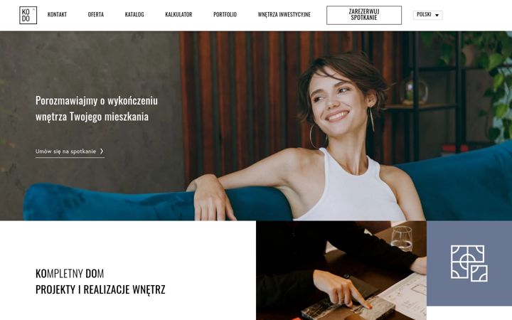 Screenshot of kodo.pl