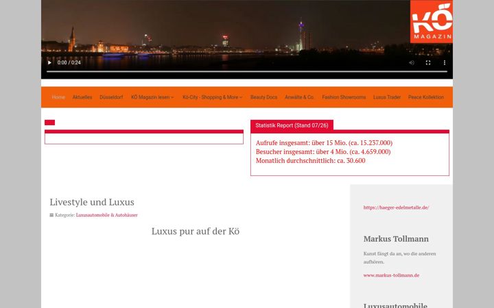 Screenshot of koe-magazin.com