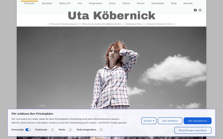 Screenshot of koebernick.ch