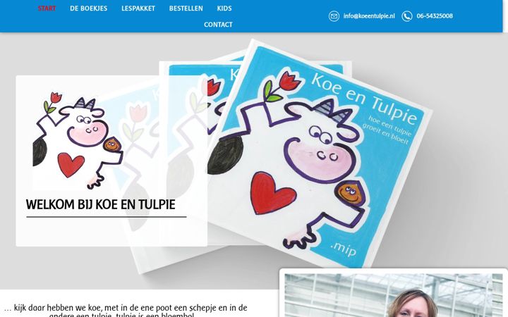 Screenshot of koeentulpie.nl