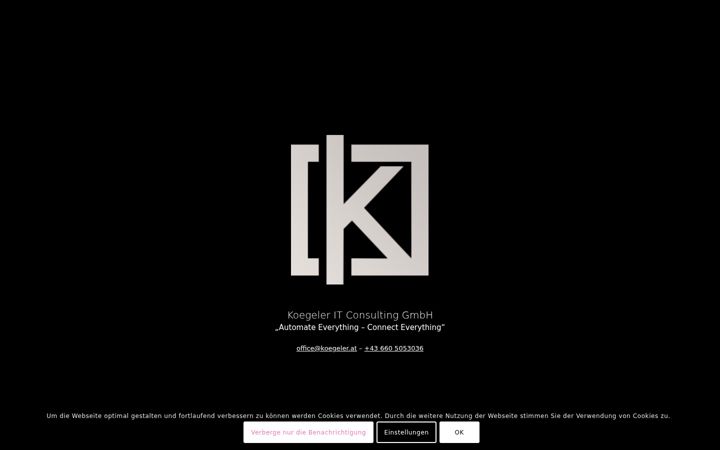 Screenshot of koegeler.at