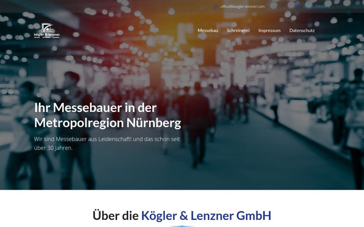 Screenshot of koegler-lenzner.com
