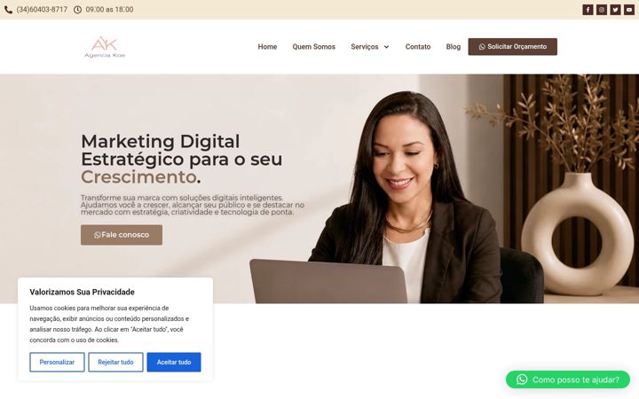 Screenshot of koegrowth.com