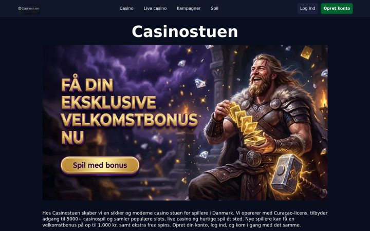 Screenshot of koekkentid.dk