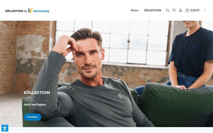 Screenshot of koellection.com