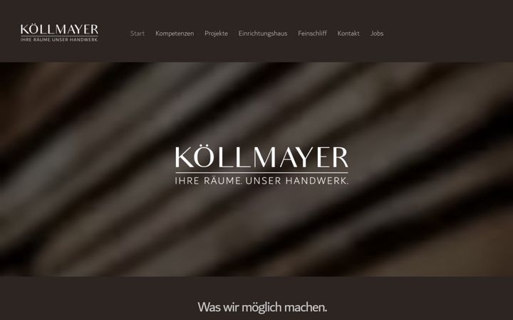 Skjermbilde av koellmayer.de