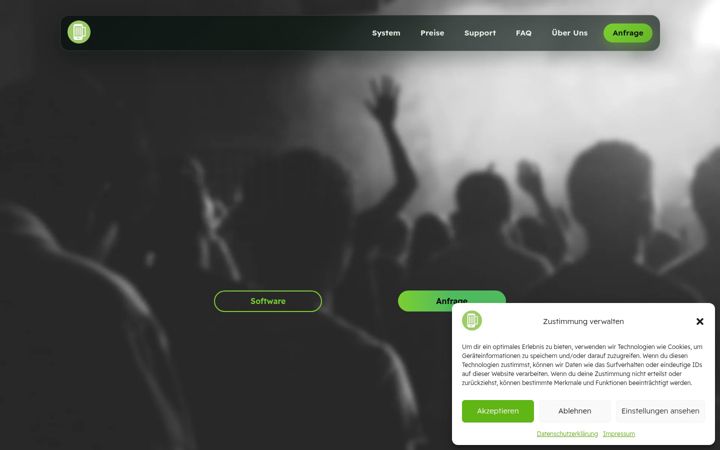 Screenshot of koena.at