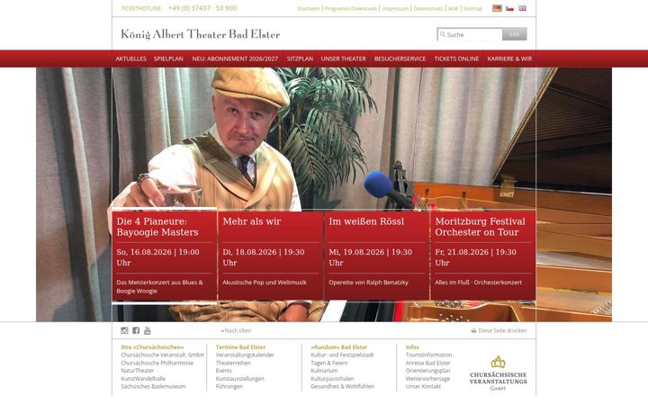 Screenshot of koenig-albert-theater.de