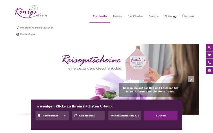 Screenshot of koenigsreisen.de