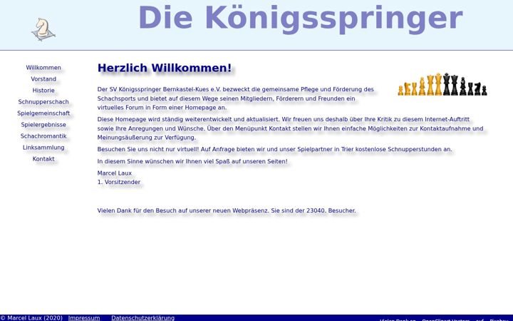 Screenshot of koenigsspringer.com
