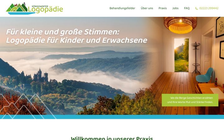 Screenshot of koenigswinter-logopaedie.de
