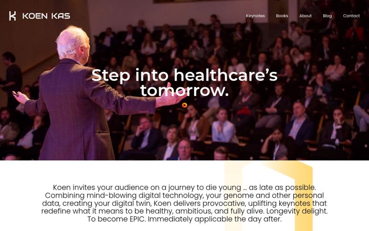 Screenshot of koenkas.com