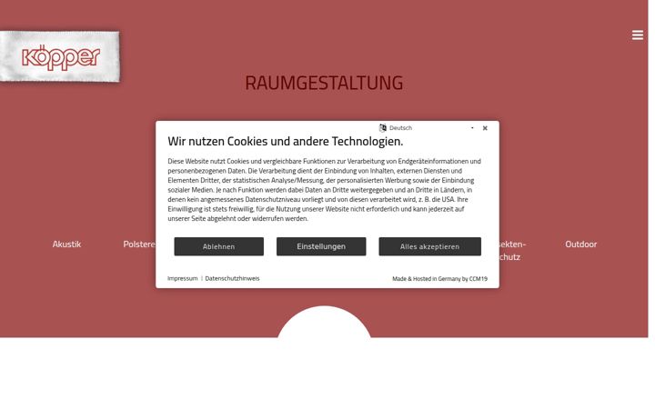 Screenshot του koepper-raumausstattung.de