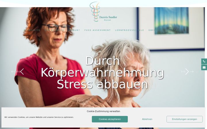 Screenshot of koerpercoach-sandler.at