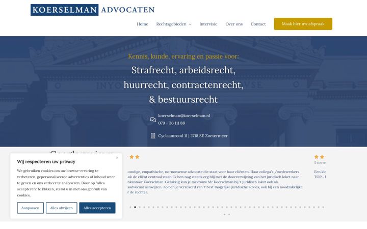 Screenshot of koerselman.nl