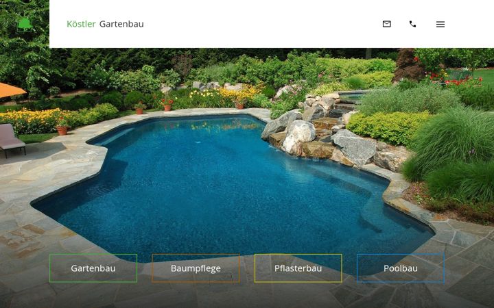 Screenshot of koestler-gartenbau.de