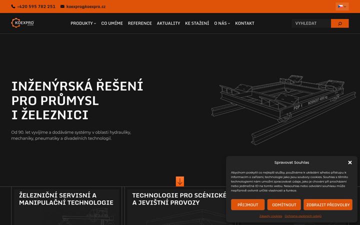 Screenshot of koexpro.cz