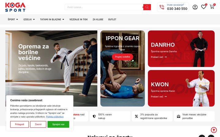 Screenshot of kogasport.eu