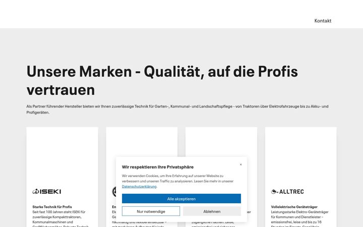 Screenshot of kogatec.de