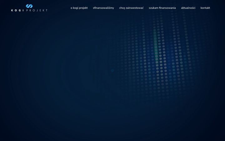 Screenshot of kogiprojekt.pl