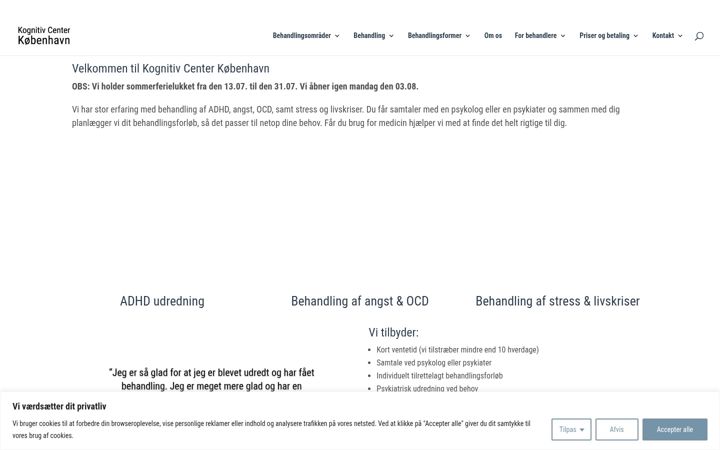 Screenshot di kognitiv-center.dk