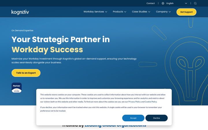 Screenshot of kognitivinc.com