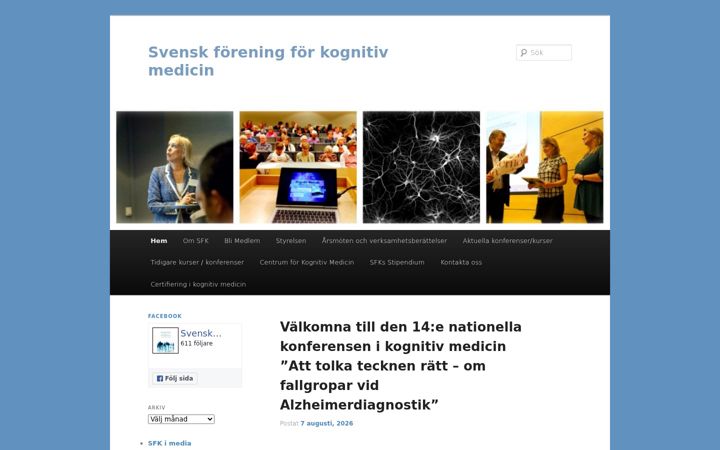 Screenshot of kognitivmedicin.se