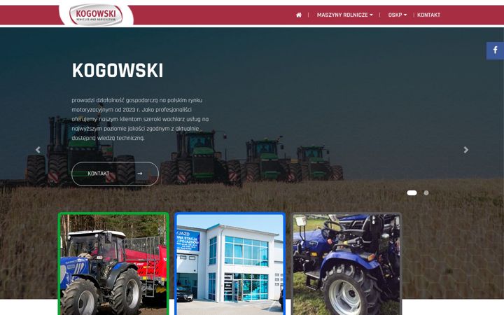 Screenshot of kogowski.pl