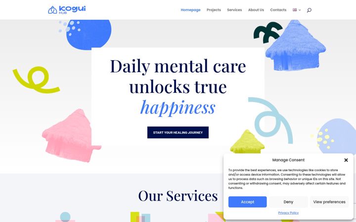 Screenshot of koguihub.org