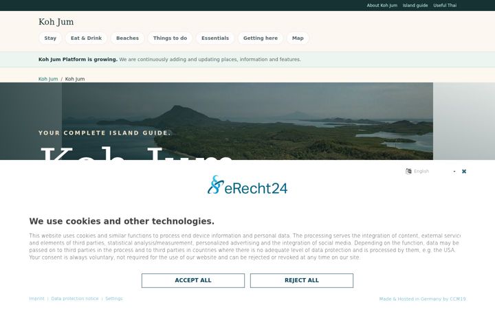 Screenshot of koh-jum.com