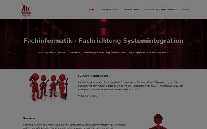 Screenshot of koho-it-koblenz.de