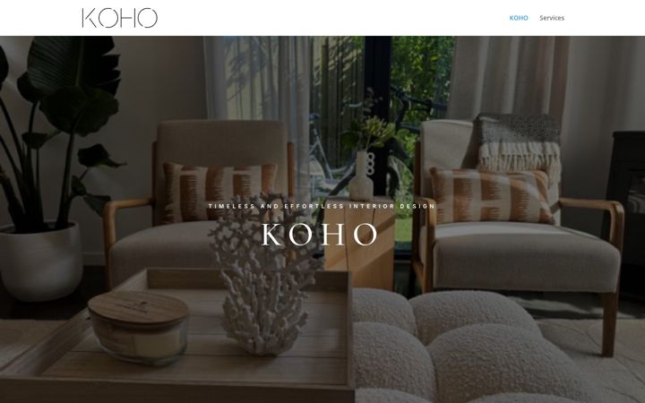 Screenshot of koho.eu