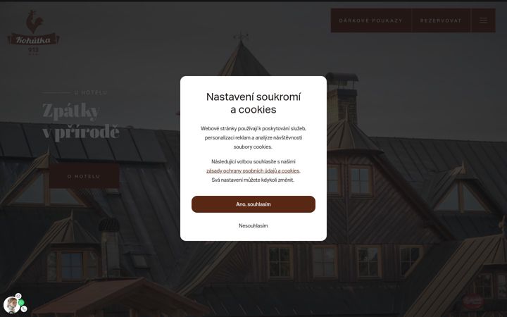 Screenshot of kohutka.cz
