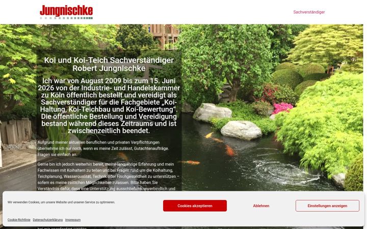 Screenshot of koi-sachverstaendiger.de