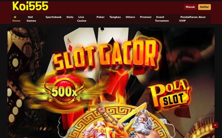 Screenshot of koi555.net