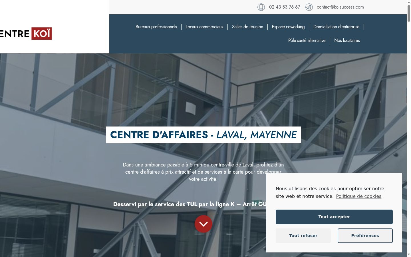 Screenshot tal-banner tal-kunsens muri qabel kwalunkwe interazzjoni