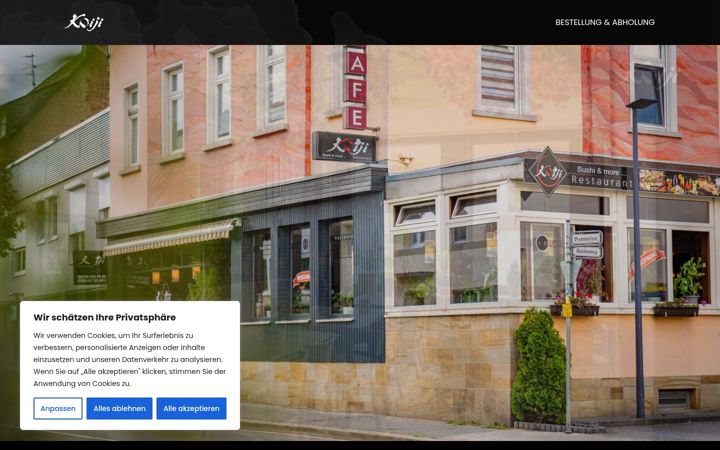 Screenshot of koiji.de