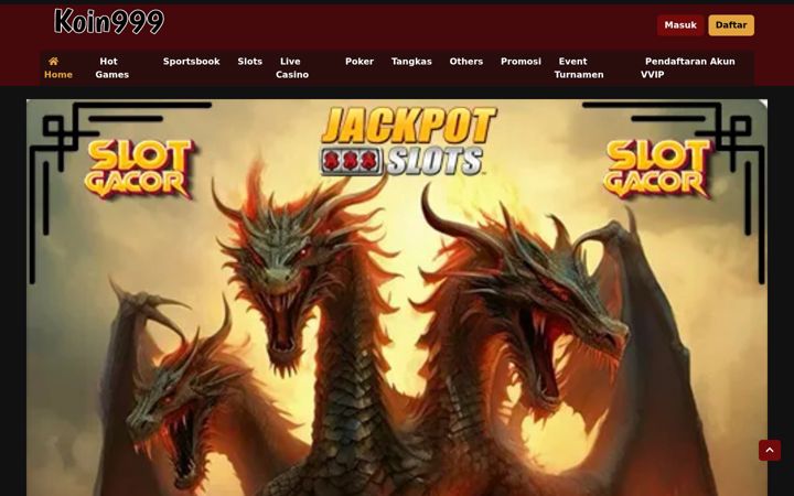 Screenshot of koin99.net