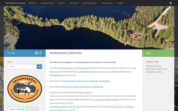 Screenshot of koirasalmi.com