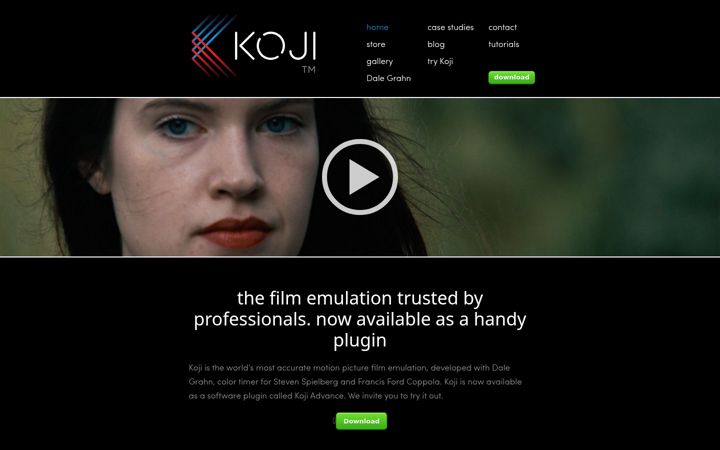 Screenshot of kojicolor.com