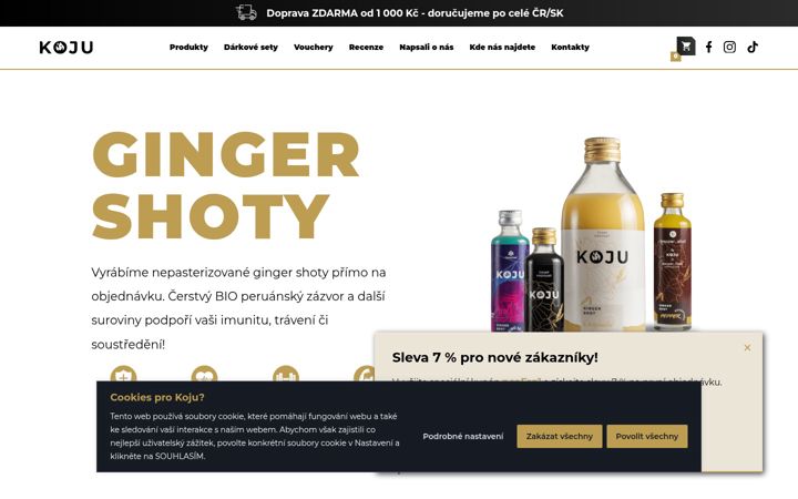 Screenshot of koju.cz