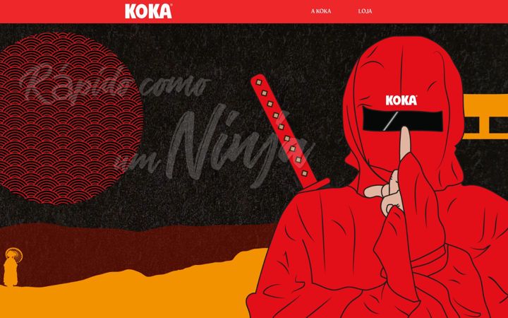 Screenshot of koka.pt