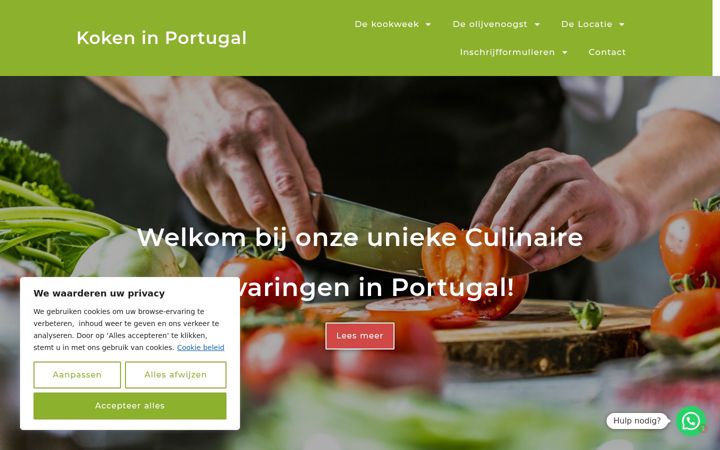 Screenshot of kokeninportugal.nl